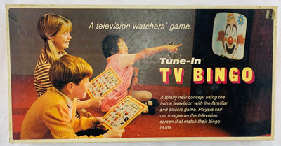 Tune-In TV Bingo - 1973 - Selchow & Righter - Great Condition
