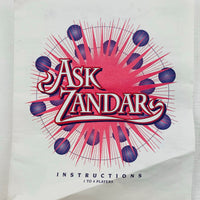 Ask Zandar Game - 1992 - Milton Bradley - Great Condition