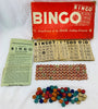 Coca Cola Bingo Set - 1940's - Milton Bradley - Good Condition