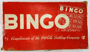 Coca Cola Bingo Set - 1940's - Milton Bradley - Good Condition