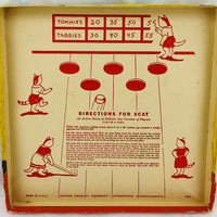SCAT Game - 1945 - Milton Bradley - Great Condition