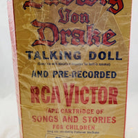 Professor Ludwig Von Drake Talking Doll - 1961 - RCA Victor Promo Disney - Very Good Condition
