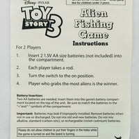 Toy Story 3 Alien Fishing Game - 2010 - Cardinal Games - Great Condition