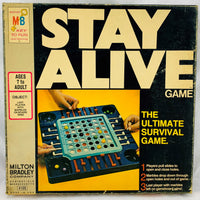 Stay Alive Game - 1971 - Milton Bradley - Great Condition