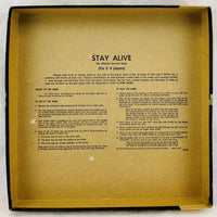 Stay Alive Game - 1971 - Milton Bradley - Great Condition
