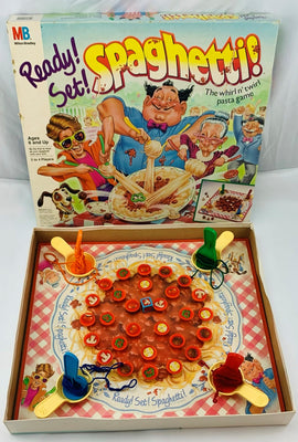 Ready! Set! Spaghetti! Game - 1989 - Milton Bradley - Great Condition