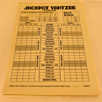 Jackpot Yahtzee Game - 1980 - E.S. Lowe - Great Condition