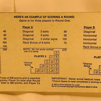 Jackpot Yahtzee Game - 1980 - E.S. Lowe - Great Condition