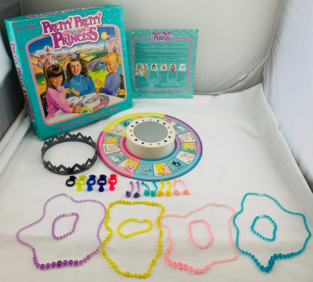 Pretty Pretty Princess Game - 1990 - Golden - Great Condition