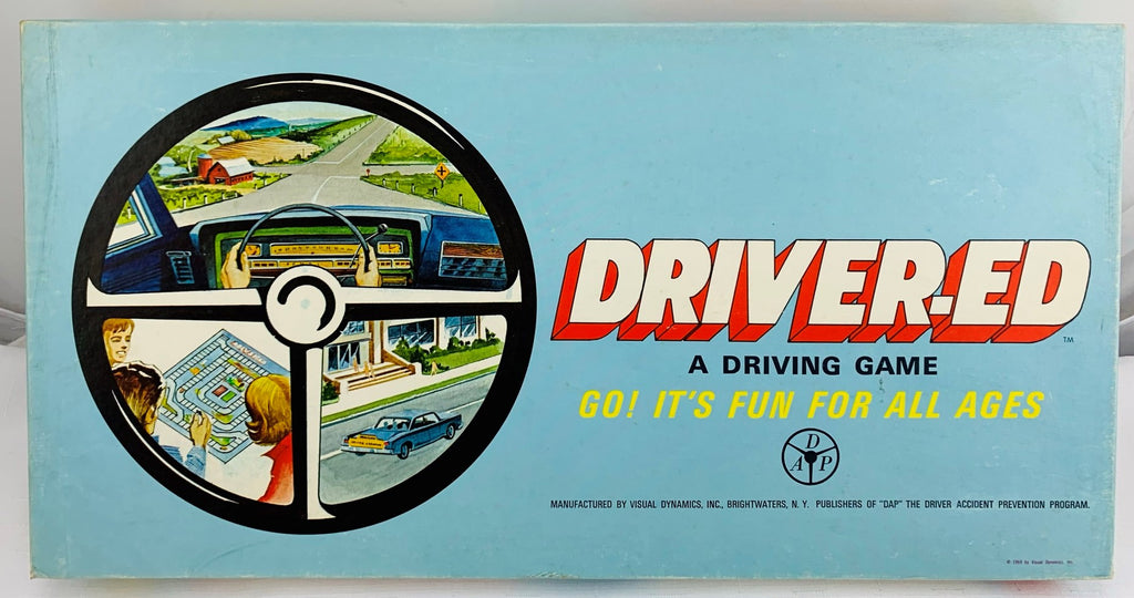 Driver Ed Game - 1969 - Visual Dynamics - Never Played
