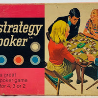 Strategy Poker Game - 1967 - Milton Bradley - Never Played