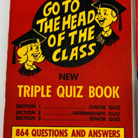 Go To The Head Of The Class Game 12th Edition - 1967 - Milton Bradley - Great Condition