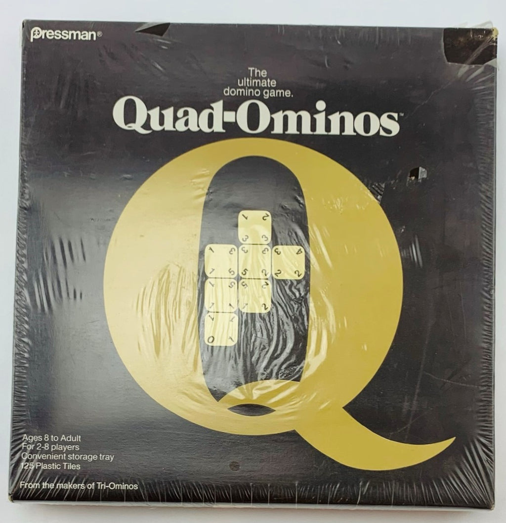 Quad-Ominos Game - 1978 - Pressman - Sealed New