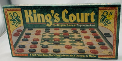 King's Court Supercheckers - 1986 - Golden - Sealed New