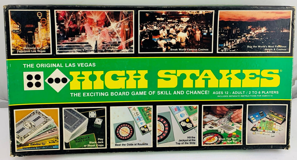 High Stakes Game - 1974 - Hasbro - Great Condition