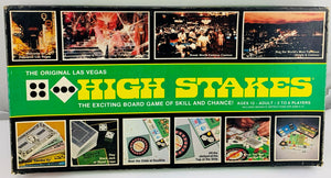 High Stakes Game - 1974 - Hasbro - Great Condition