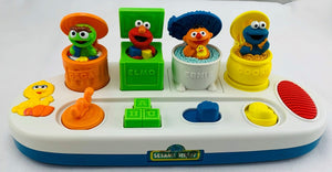 Sesame Street Talking Poppin Pals - Playskool - Great Condition