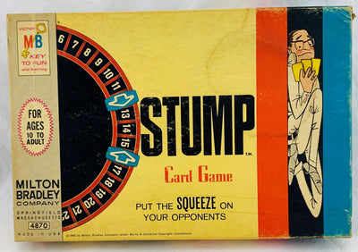 Stump Card Game - 1968 - Milton Bradley - Great Condition