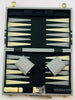 Backgammon Game 14.5" x 9.5" - Gray - Complete - Great Condition