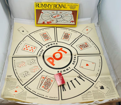 Rummy Royal Game - 1981 - Whitman - Great Condition