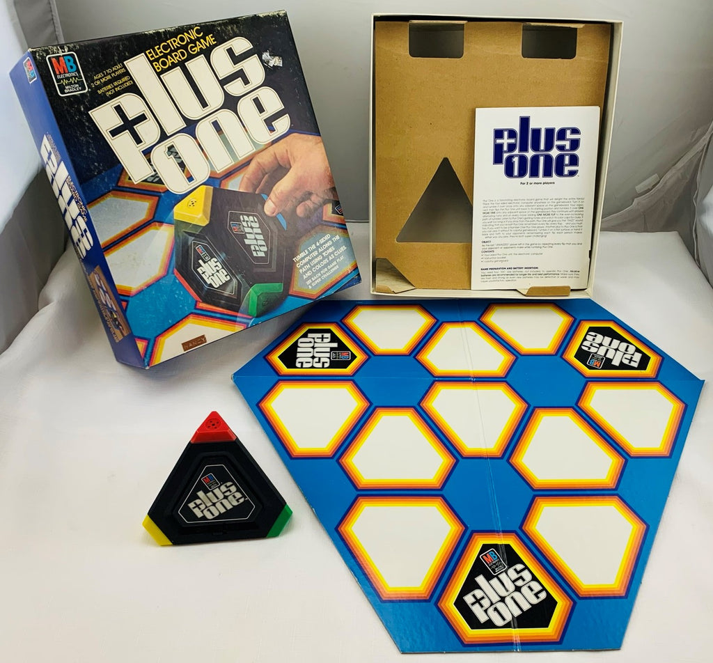 Plus One Game - 1980 - Milton Bradley - Great Condition