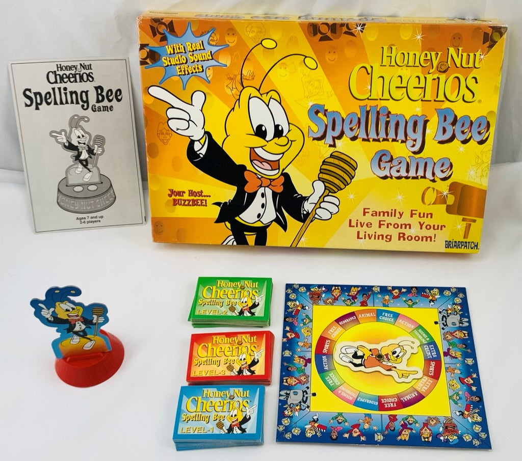 Honey Nut Cheerios Spelling Bee Game - 2001 - Briarpatch - Great Condition