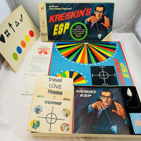 Kreskin's ESP Game - 1967 - Milton Bradley - Great Condition