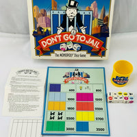 Don't Go To Jail Game Monopoly Game - 1991 - Parker Brothers - Great Condition