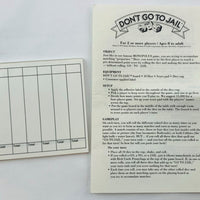 Don't Go To Jail Game Monopoly Game - 1991 - Parker Brothers - Great Condition