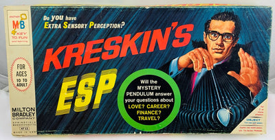 Kreskin's ESP Game - 1967 - Milton Bradley - Great Condition