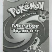 Pokemon Master Trainer Game - 2001 - Milton Bradley - Great Condition