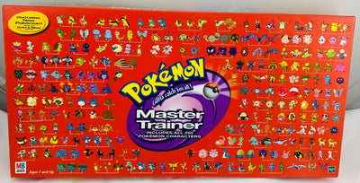 Pokemon Master Trainer Game - 2001 - Milton Bradley - Great Condition
