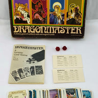 Dragonmaster Card Game - 1981 - E.S. Lowe - Good Condition