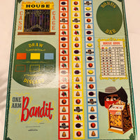 One Arm Bandit Game - 1963 - Cadaco - Great Condition