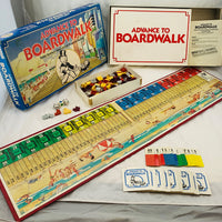 Advance to Boardwalk Monopoly Game - 1985 - Parker Brothers - Great Condition