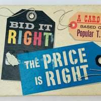 Bid It Right: The Price is Right Card Game - 1964 - Milton Bradley - Great Condition