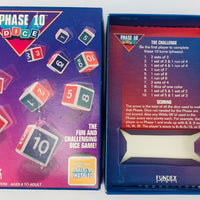 Phase 10 Dice Game - 1993 - Fundex - Great Condition