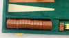 Green Colored Backgammon Game 15" x 10" - Complete - Great Condition
