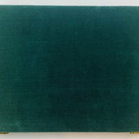 Green Colored Backgammon Game 15" x 10" - Complete - Great Condition