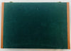 Green Colored Backgammon Game 15" x 10" - Complete - Great Condition