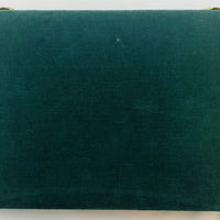 Green Colored Backgammon Game 15" x 10" - Complete - Great Condition