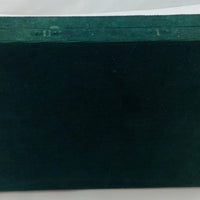 Green Colored Backgammon Game 15" x 10" - Complete - Great Condition