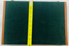 Green Colored Backgammon Game 15" x 10" - Complete - Great Condition