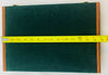 Green Colored Backgammon Game 15" x 10" - Complete - Great Condition