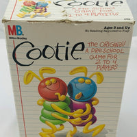 Cootie Game - 1986 - Milton Bradley - Great Condition
