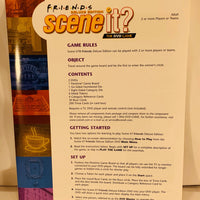 Friends Scene It Deluxe Game Tin - 2006 - Mattel - Great Condition