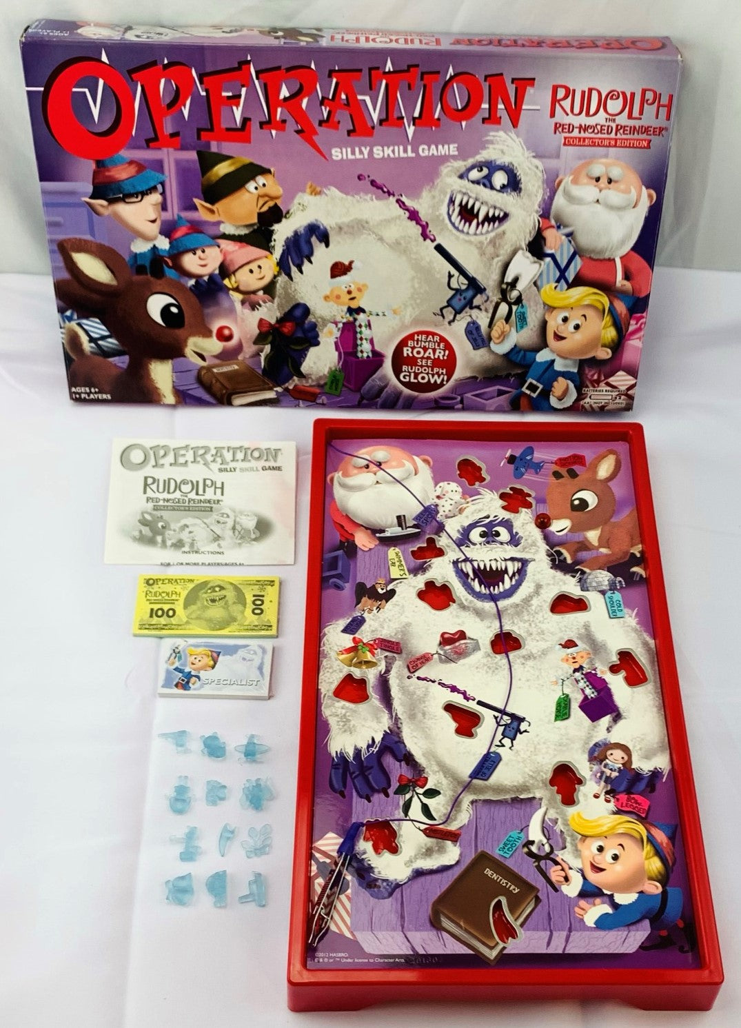 Rudolph Operation Game 2012 USAopoly Great Condition Mandi's