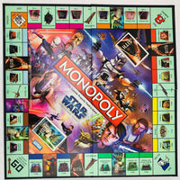 Star Wars Clone Wars Monopoly Game - 2008 - Parker Brothers - Great Condition