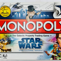 Star Wars Clone Wars Monopoly Game - 2008 - Parker Brothers - Great Condition