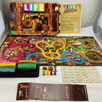Indiana Jones Game of Life - 2008 - Milton Bradley - Great Condition
